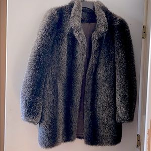 Vintage Hillmoor New York Luxurious Faux Fur Coat